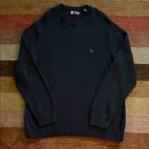Chaps Men's Black Sweater